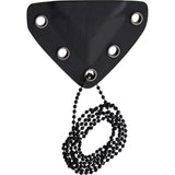 Cobratec Knives Defender Black G10 Double Edge D2 Steel Push Dagger w/ Sheath TDD2