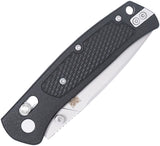 Cobratec Knives EDC Scout Crossbar Lock Black Folding VG-10 Pocket Knife SCTGRBKB