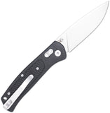 Cobratec Knives EDC Scout Crossbar Lock Black Folding VG-10 Pocket Knife SCTGRBKB