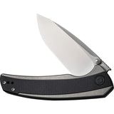 Civivi Teraxe Pocket Knife Gray & Black Stainless & G10 Folding Nitro-V 200363