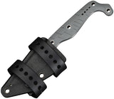 Civivi SOKN Gray G10 Nitro-V Drop Pt Fixed Blade Knife w/ Belt Sheath 220272