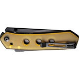 Civivi Vision FG Superlock Ultem Folding Black Nitro-V Steel Pocket Knife 220366