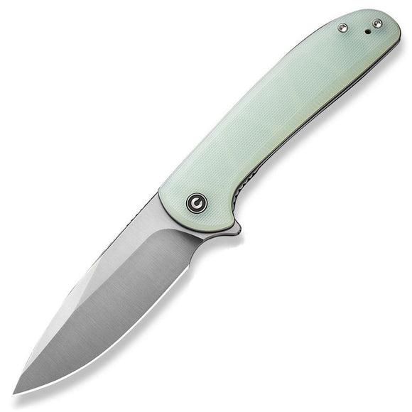 CIVIVI Primitrox Linerlock Jade G10 Folding Nitro-V Drop Pt Pocket Knife 23005A1