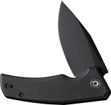 Civivi Regulatron Linerlock Black G10 Folding Nitro-V Pocket Knife 230061