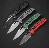 Civivi Anaaki Button Lock Black Alumiunm Folding Nitro-V Pocket Knife 240391