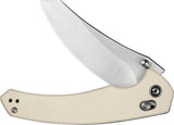 Civivi Sixgill Crossbar Lock Ivory G10 Folding Nitro-V Pocket Knife 240502