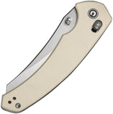 Civivi Sixgill Crossbar Lock Ivory G10 Folding Nitro-V Pocket Knife 240502