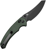 Civivi Sixgill Crossbar Lock Green Micarta Folding Nitro-V Pocket Knife 240503