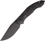 Custom Knife Factory Marifone Sokosha Linerlock Titanium & Carbon Fiber Folding M398 Knife F056