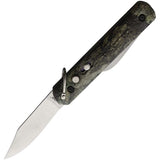 Colonial Automatic Law Enforcement Knife Button Lock Camo GFN Stainless Blade 723