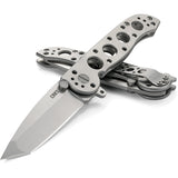 CRKT M16 Framelock Bead Blast Stainless Folding 12C27 Tanto Pocket Knife 02SSXX