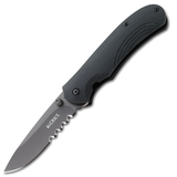 CRKT Incendor Assisted Black G-10 Veff Combo Edge Folding Knife - 6875