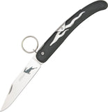 Cold Steel Kudu German 4116 Stainless Folding Blade Black Keychain Ring Lock Knife 20K