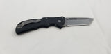 Cold Steel Mini Recon 1 Lockback Black GRN Folding AUS-10A Tanto Knife 27BAT