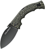 Cold Steel Colossus II Lockback Black & Gray Handle Stainless Folding Knife 28DWB