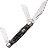 Cold Steel Ranch Boss Stockman Stainless Folding Amber Bone Stag Knife 54VSM