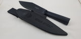Cold Steel Bowie Bushman 12" Fixed Blade Knife + Sheath & Fire Starter 95BBUSK