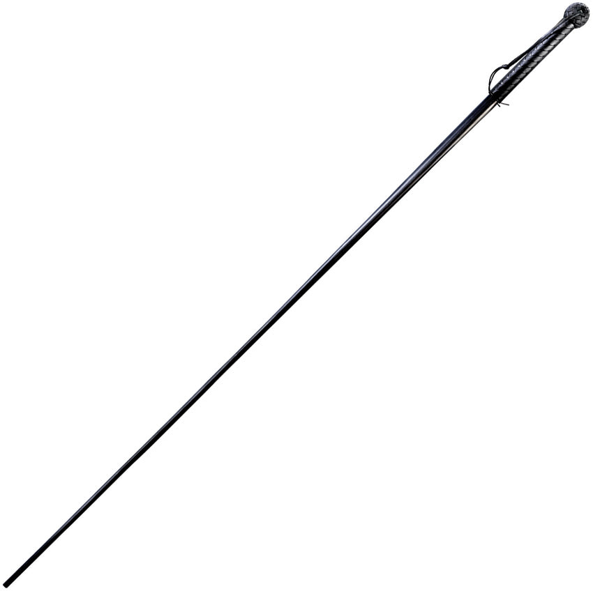Cold Steel Sjambok Black Handle Cattle Prod Whip Riding Crop Self