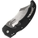 Cold Steel Mayhem Atlas Lock Black & Gray G10 Folding AUS-10A Knife OPEN BOX