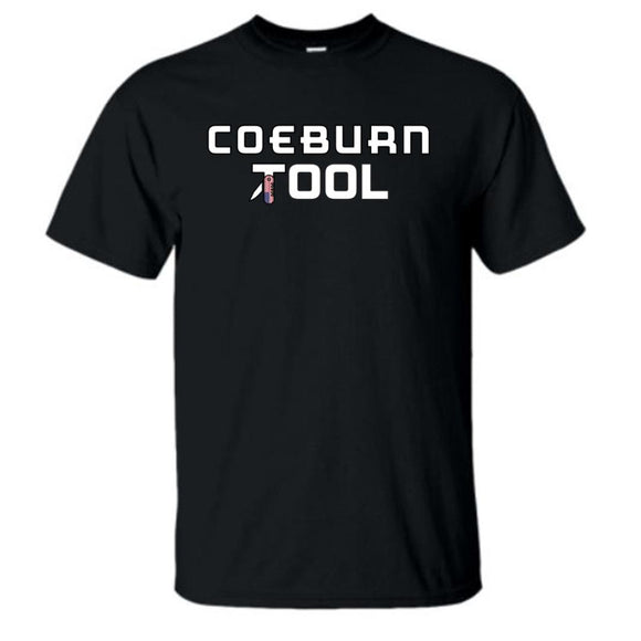 Coeburn Tool American Flag LG Logo Black Short Sleeve T-Shirt XL