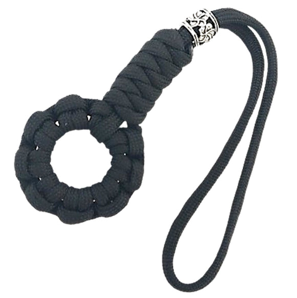 Coeburn Tool Black Rope Ring Paracord Lanyard w/ Bead CT3001