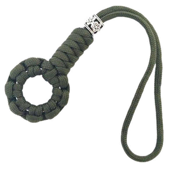 Coeburn Tool OD Green Rope Ring Paracord Lanyard w/ Bead CT3002