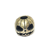 Coeburn Tool Brass Pumpkin Skull Lanyard Knife Bead Accessory T3007