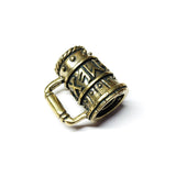 Coeburn Tool Antique Brass Stein Lanyard Knife Bead Accessory 3020