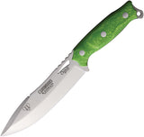 Cudeman Kaiman Green Juma Bohler N695 Fixed Blade Knife w/ Sheath 183JV