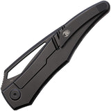 Cavol Ripback Framelock Black Titanium Folding Bohler M390 Pocket Knife C07GRDW