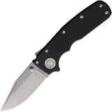 Demko AD 20.5 Shark-Lock Black Aluminum Folding CPM-20CV Clip Point Knife 09698