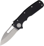 Demko AD 20.5 Shark-Lock Black Aluminum Folding CPM-20CV Drop Point Knife 09699