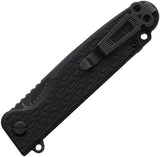 Daggerr Knives Dopey Linerlock Blackout FRN Folding 8Cr13MoV Pocket Knife DPMBKBW