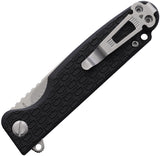 Daggerr Knives Dopey Linerlock Black FRN Folding 8Cr13MoV Pocket Knife DPMBKSW