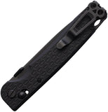Daggerr Knives Dropet Crossbar Lock Blackout FRN Folding 8Cr14MoV Pocket Knife DPTXBKBW
