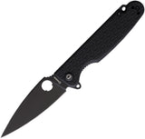 Daggerr Knives Florin Linerlock Blackout FRN Folding 8Cr14MoV Pocket Knife FLMNBKBW