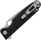 Daggerr Knives Florin Linerlock Black FRN Folding 8Cr14MoV Pocket Knife FLMNBKSW