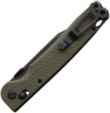 Daggerr Knives Pike Crossbar Lock OD Green FRN Folding Black 8Cr14MoV Pocket Knife PKXOLBW