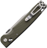 Daggerr Knives Pike Crossbar Lock OD Green FRN Folding 8Cr14MoV Pocket Knife PKXOLSW