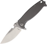 DPx Gear HEST 4.0 Framelock Gray Titanium Folding MagnaCut Pocket Knife HSF403