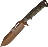 Dawson Knives Shepherd XL Ultrex Camo G10 Arizona Copper MagnaCut Fixed Blade Knife 15992