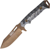 Dawson Knives Shepherd White & Black G10 Arizona Copper MagnaCut Fixed Blade Knife 16371