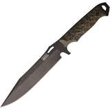 Dawson Knives Marauder XL Ultrex Camo Midnight MagnaCut Fixed Blade Knife 16692