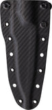 Dawson Knives Smuggler Red & Black G10 Arizona Copper Magnacut Fixed Blade Knife 16784