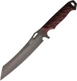 Dawson Knives Wayfinder Black & Red G10 Midnight MagnaCut Fixed Blade Knife 47674