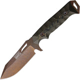 Dawson Knives Shepherd Ultrex Camo G10 Arizona Copper MagnaCut Fixed Blade Knife 48270