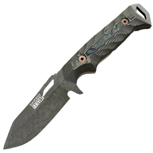 Dawson Knives Shepherd Ultrex Camo G10 Apocalypse Black MagnaCut Fixed Blade Knife 83809