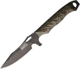Dawson Knives Smuggler Ultrex Camo G10 Midnight MagnaCut Fixed Blade Knife 83861