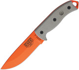 ESEE Model 5 Survival Escape Evasion Fixed Orange Blade OD Green Knife 5POG
