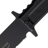 Extrema Ratio Col Moschin Paper Black Stainless Steel Fixed Blade Knife 0125TB